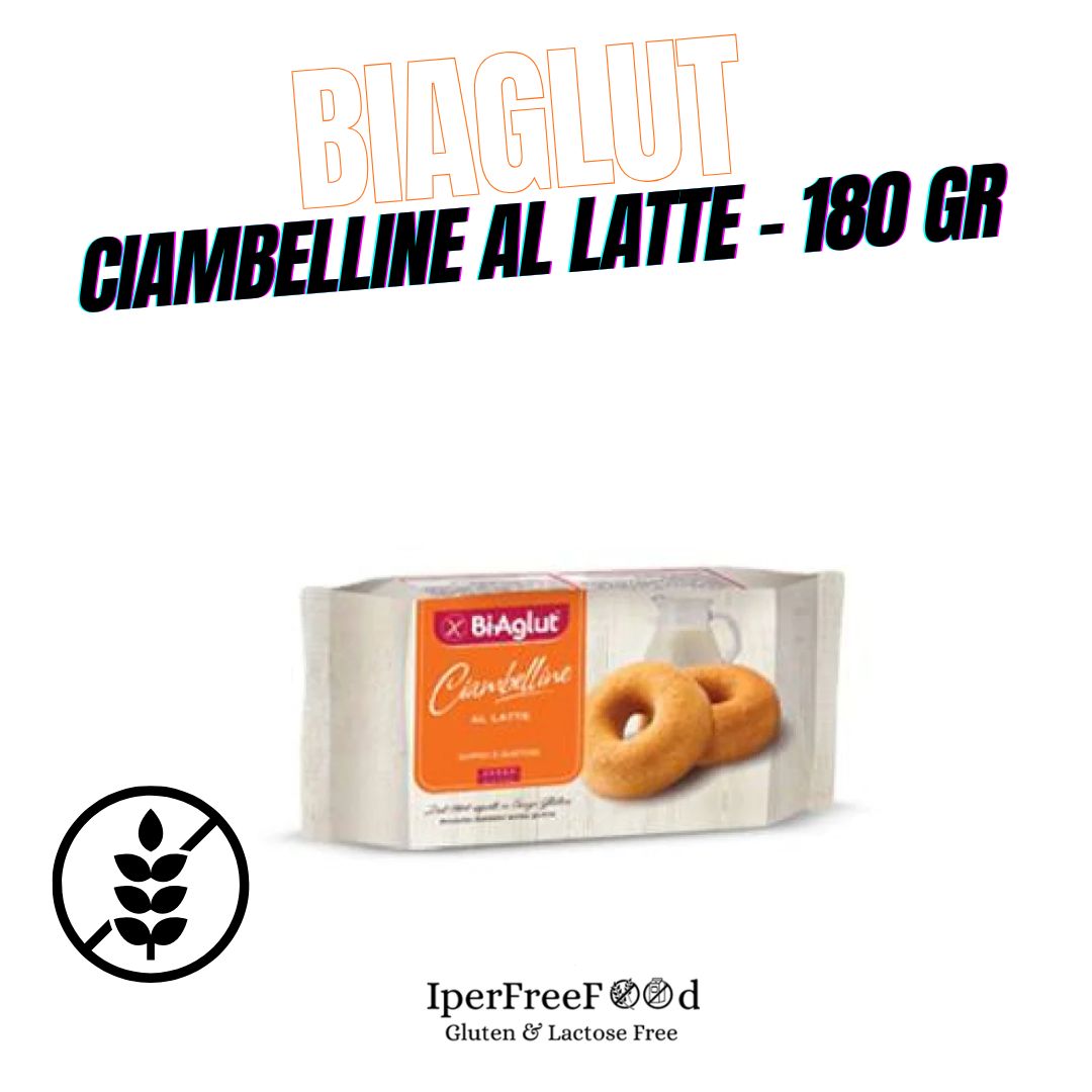 CIAMBELLINE SENZA GLUTINE AL LATTE BIAGLUT