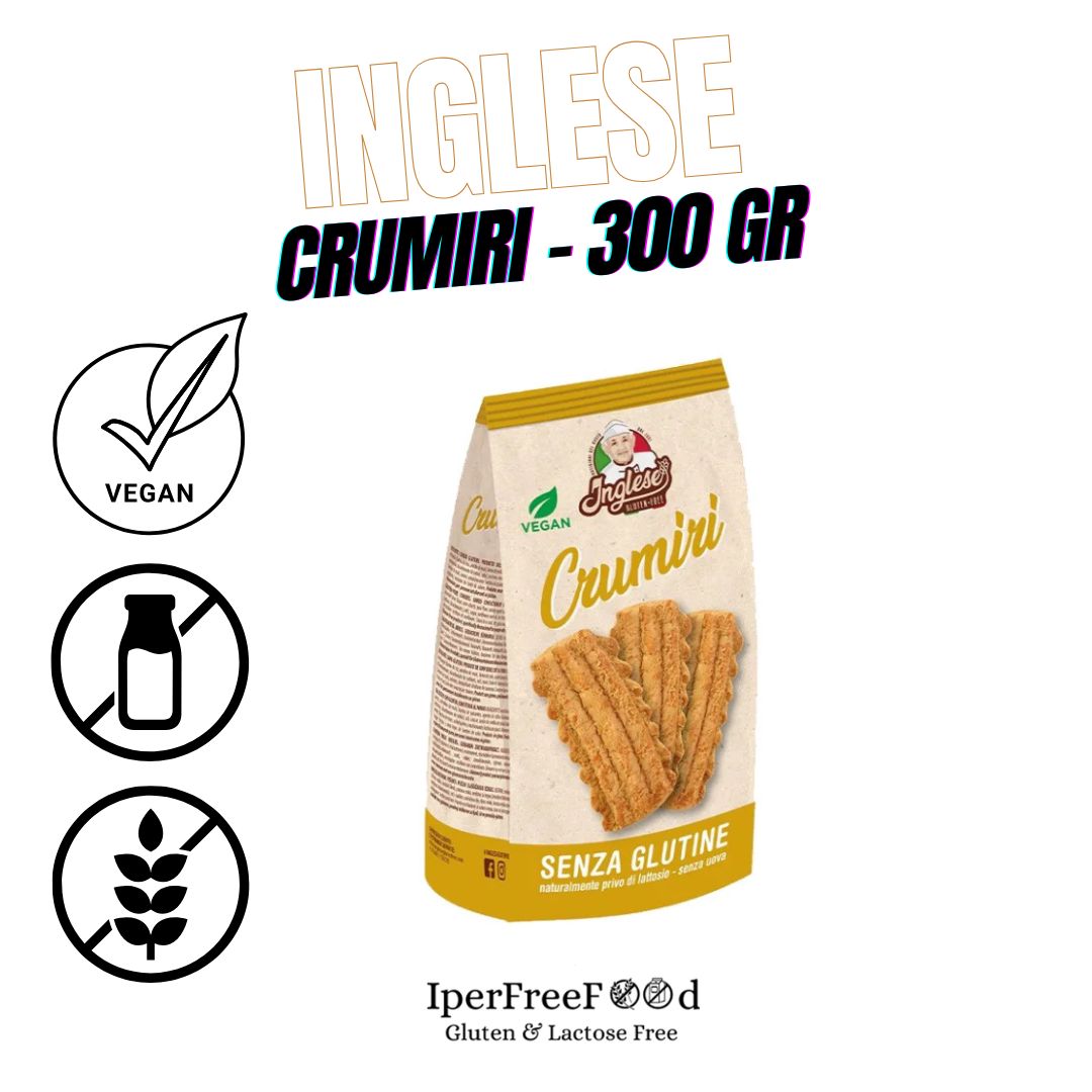INGLESE BISCOTTI CRUMIRI – VEGANI
