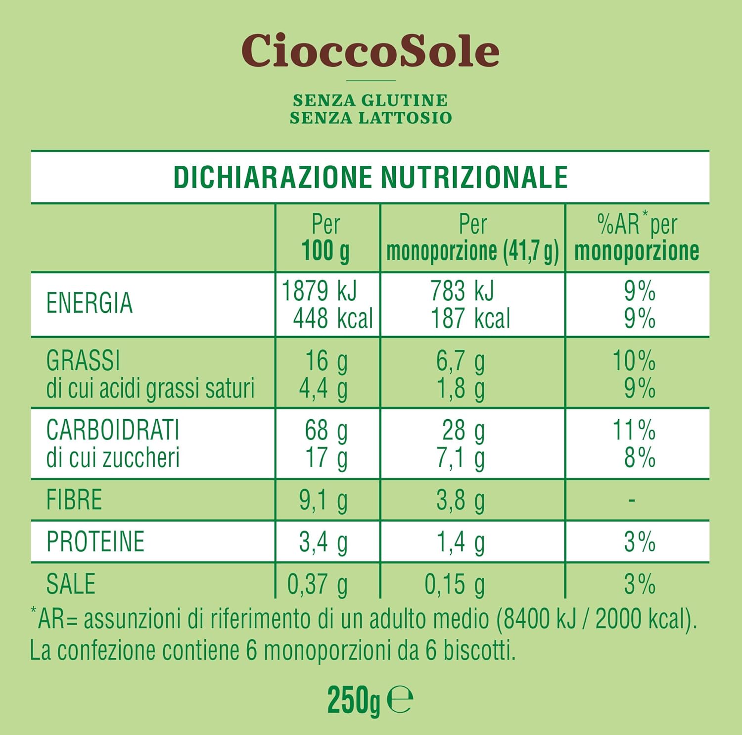 MULINO BIANCO FROLLINI AL CIOCCOLATO E RISO SENZA GLUTINE - immagine 2